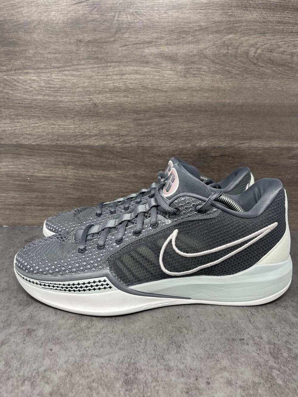 Nike Sabrina 1 Beyond The Game Size 12 Womens Grey Basketball FQ3381-003